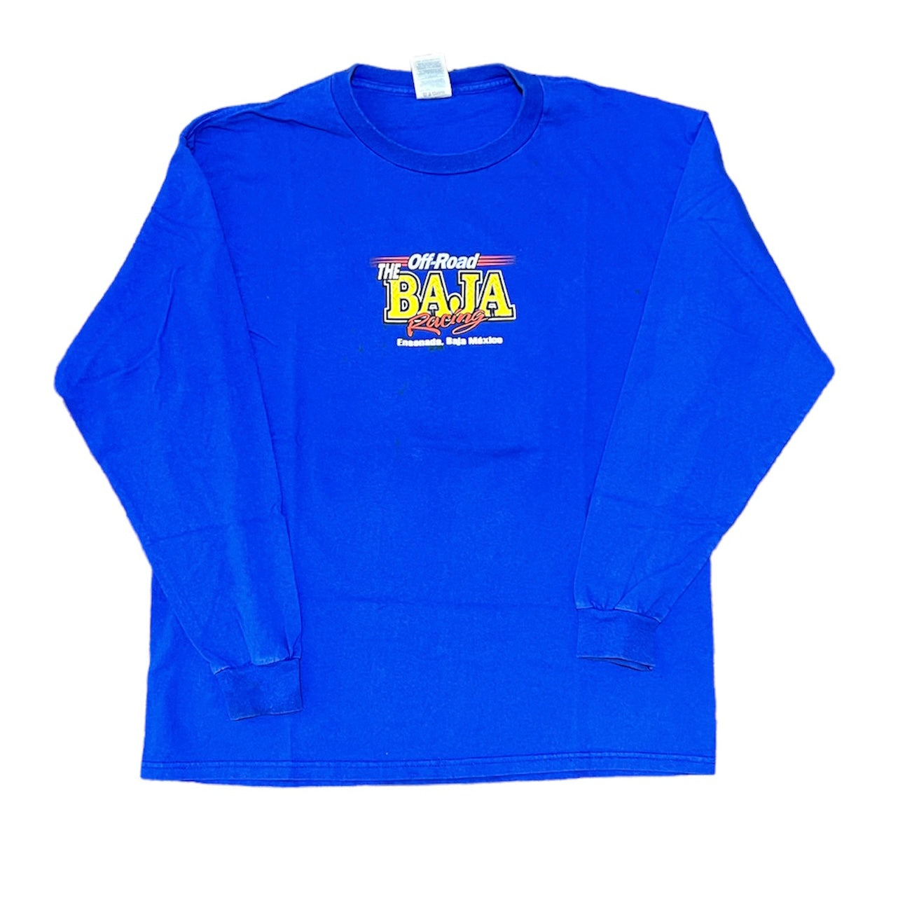 Baja Racing Long Sleeve T-Shirt Size Large