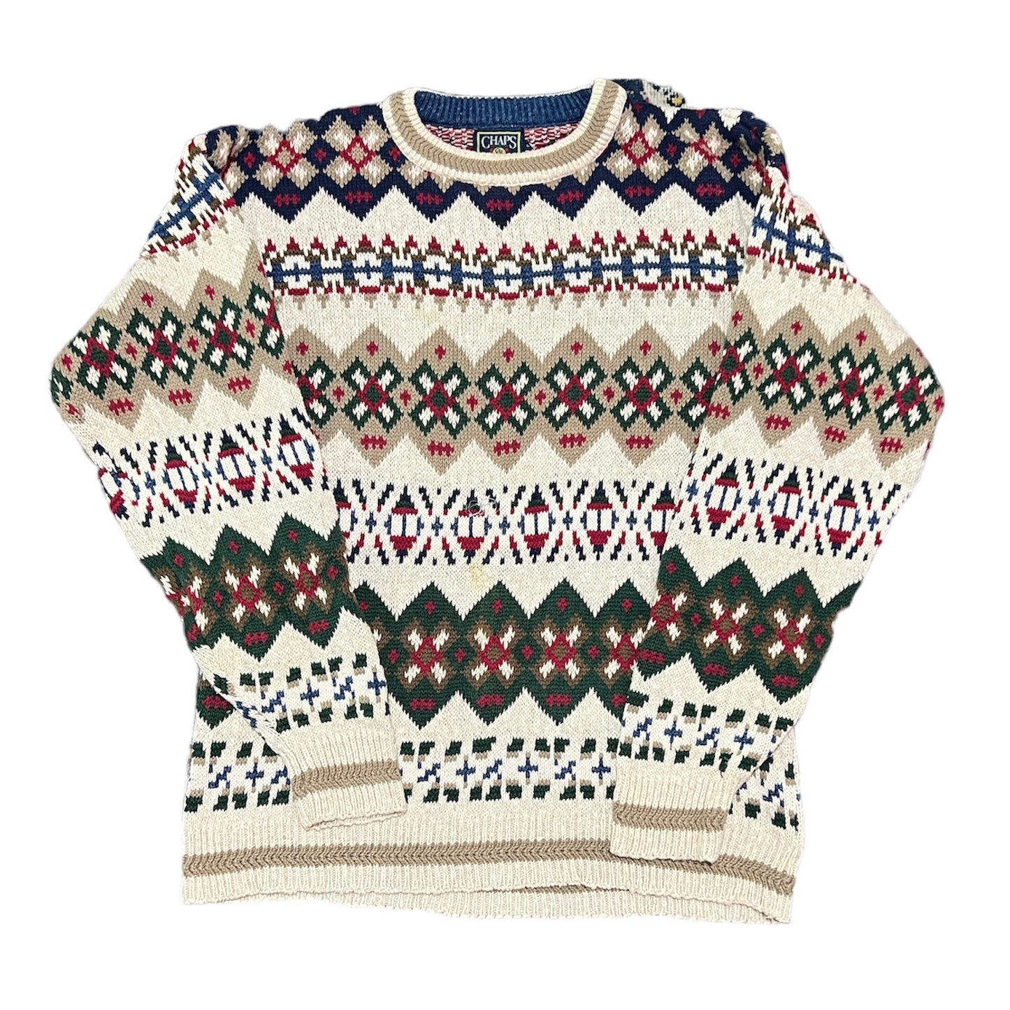 Chaps Ralph Lauren Knitted Sweater Size Large