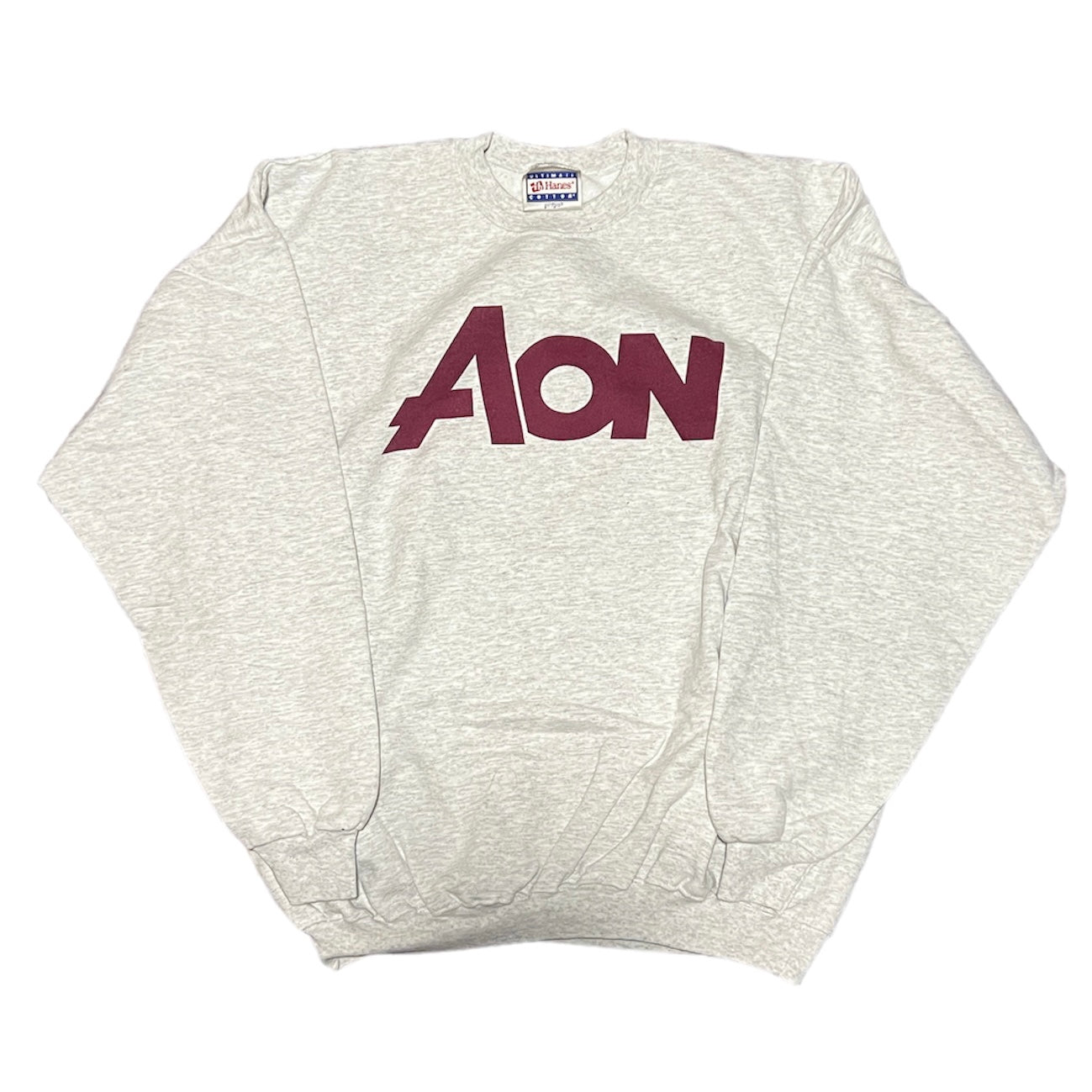 Aon Sweatshirt Printed on Hanes Cotton Printpro Size XL