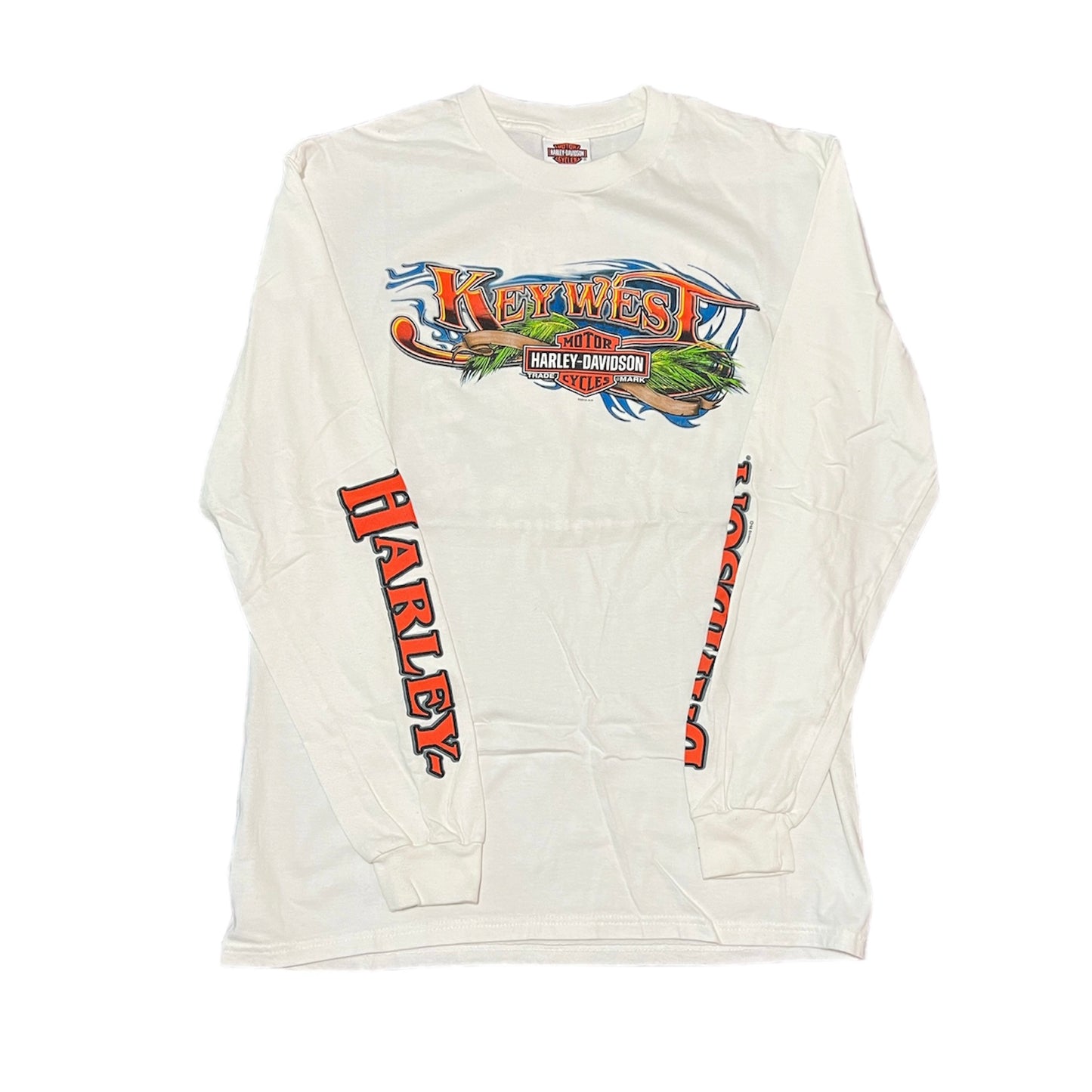 Harley Davidson Key West Long-Sleeve T-Shirt Size Large